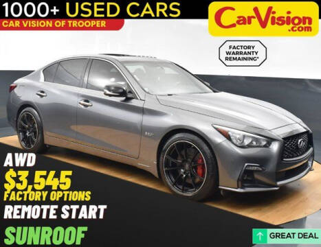 2018 Infiniti Q50 for sale at Car Vision of Trooper in Norristown PA