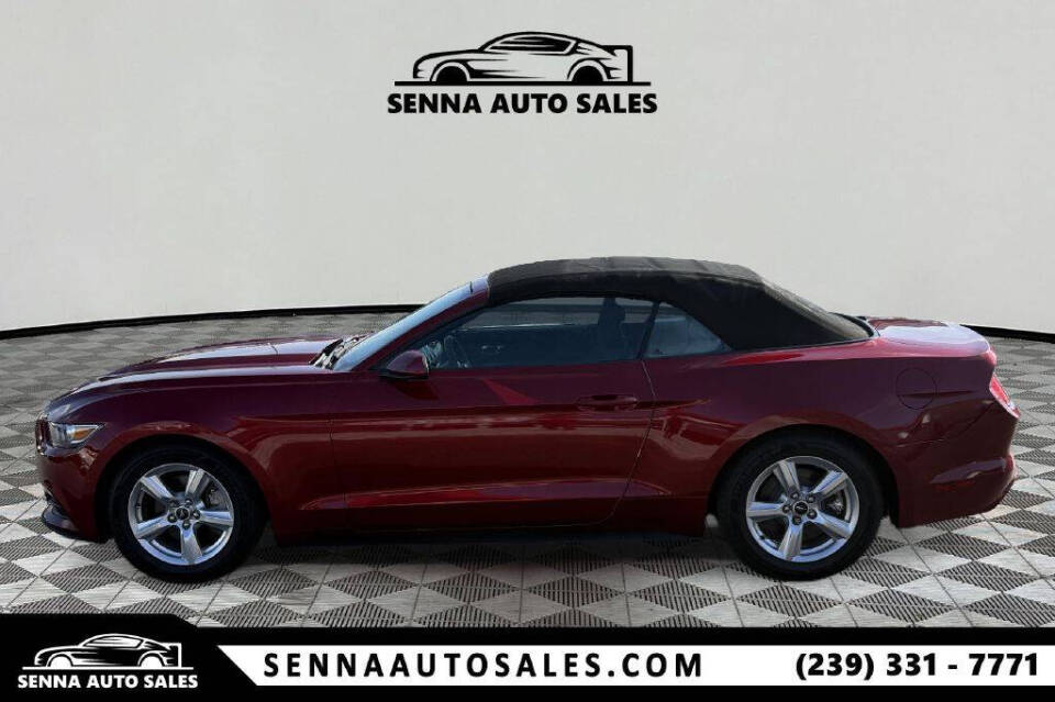 2015 Ford Mustang for sale at SENNA AUTO SALES in Naples, FL