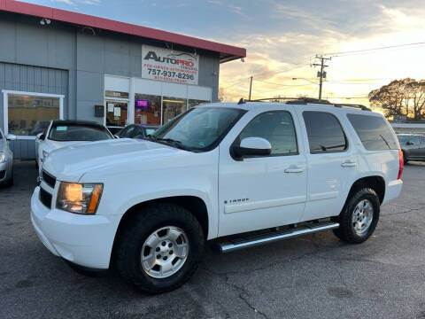 2007 Chevrolet Tahoe for sale at AutoPro Virginia LLC in Virginia Beach VA