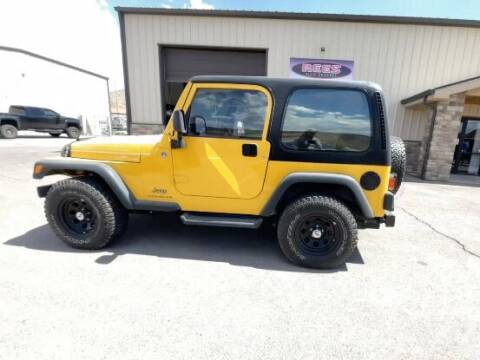 2006 Jeep Wrangler for sale at REES AUTO BROKERS in Washington UT