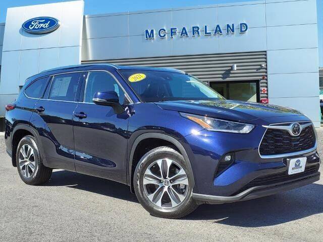 2021 Toyota Highlander for sale at MC FARLAND FORD in Exeter NH