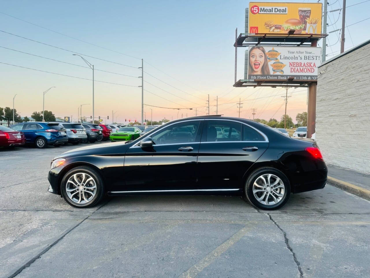 2015 Mercedes-Benz C-Class for sale at Atlas Auto Sales LLC in Lincoln, NE