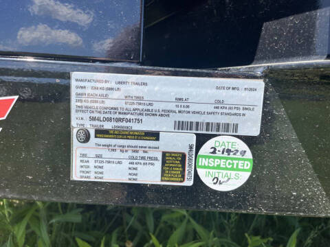 2024 Liberty Trailers 5K DUMP
