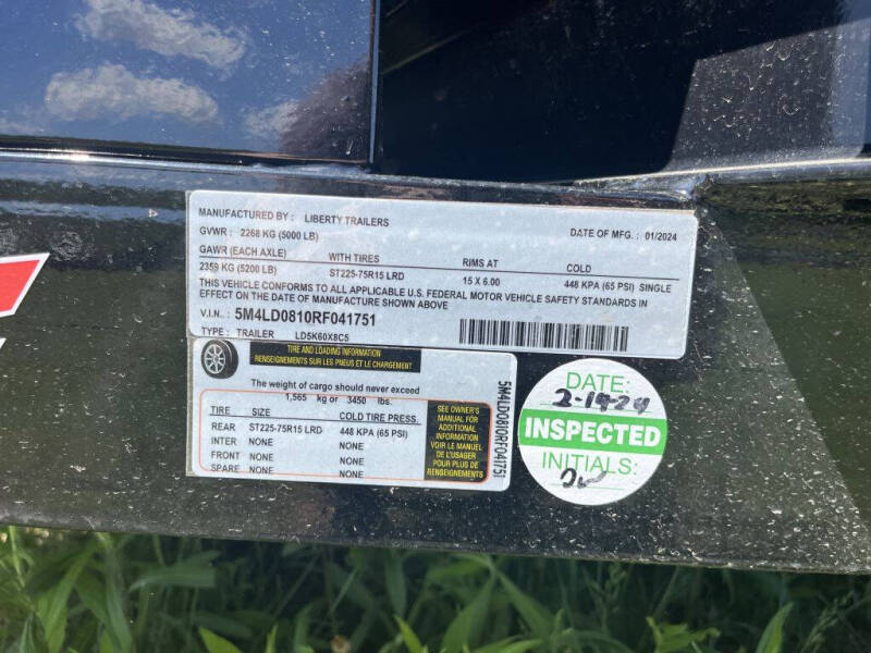 2024 Liberty Trailers 5K DUMP