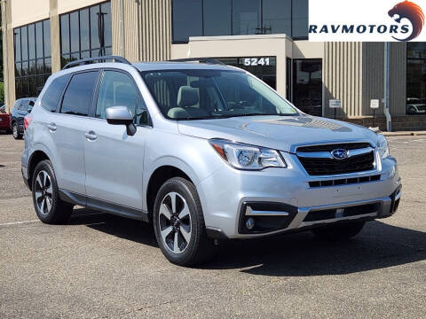 2018 Subaru Forester for sale at RAVMOTORS - CRYSTAL in Crystal MN
