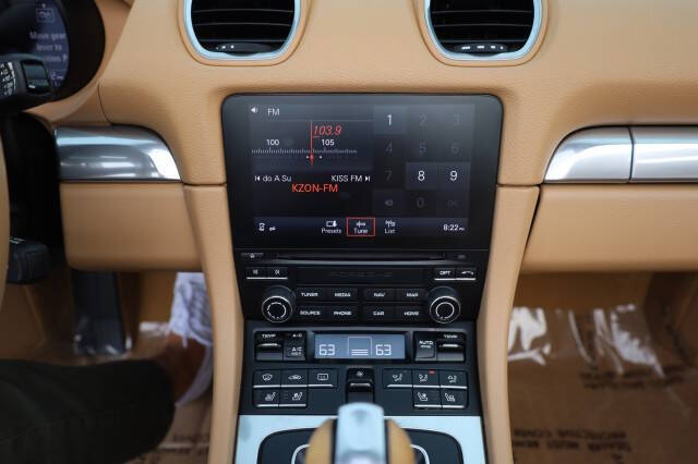 2017 Porsche 718 Boxster