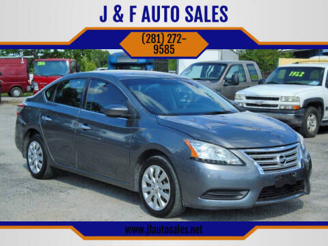 2015 Nissan Sentra for sale at J & F AUTO SALES in Houston TX