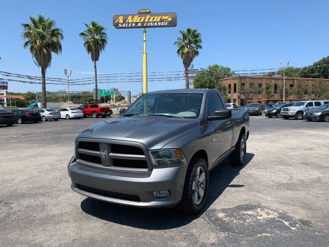2012 RAM Ram Pickup 1500 for sale at A MOTORS SALES AND FINANCE in San Antonio TX