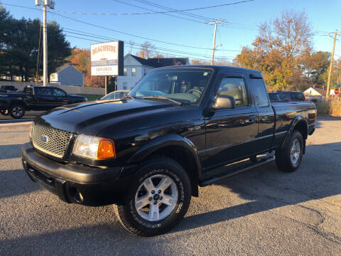 2002 Ford Ranger for sale at Beachside Motors, Inc. in Ludlow MA