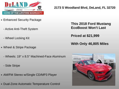 2018 Ford Mustang EcoBoost