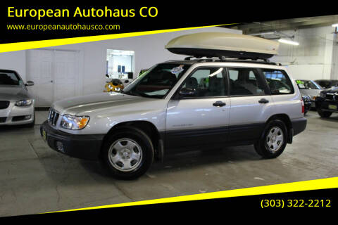 2001 Subaru Forester for sale at European Autohaus CO in Denver CO