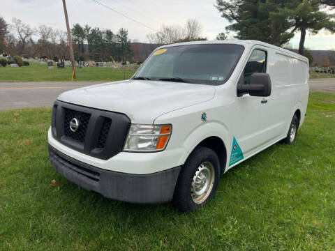 2013 Nissan NV for sale at Pine Grove Auto Sales LLC in Russell PA