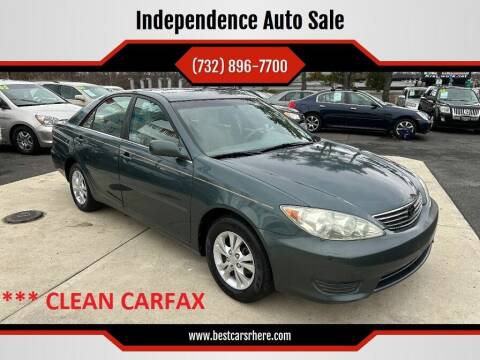 2005 Toyota Camry for sale at Independence Auto Sale in Bordentown NJ