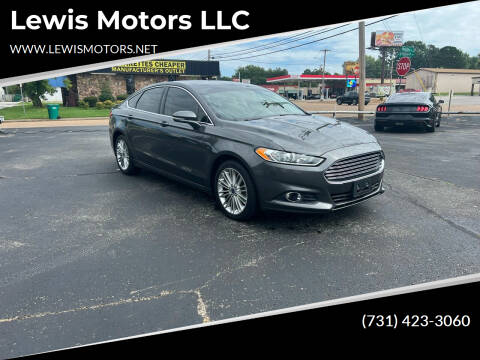 2016 Ford Fusion for sale at Lewis Motors LLC in Jackson TN