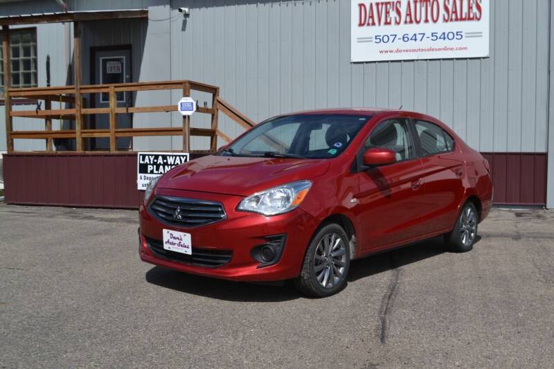 2018 Mitsubishi Mirage G4 for sale at Dave's Auto Sales in Winthrop MN