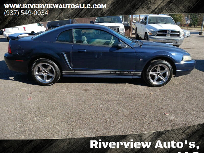 2001 Ford Mustang for sale at Riverview Auto's, LLC in Manchester OH