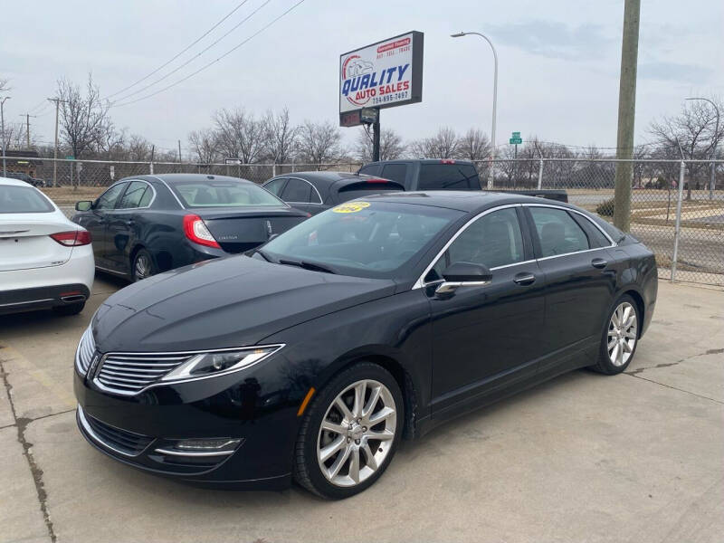 2014 Lincoln MKZ for sale at QUALITY AUTO SALES in Wayne MI