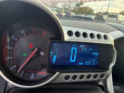 2013 Chevrolet Sonic RS Manual