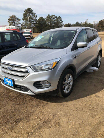 2017 Ford Escape for sale at Lake Herman Auto Sales in Madison SD