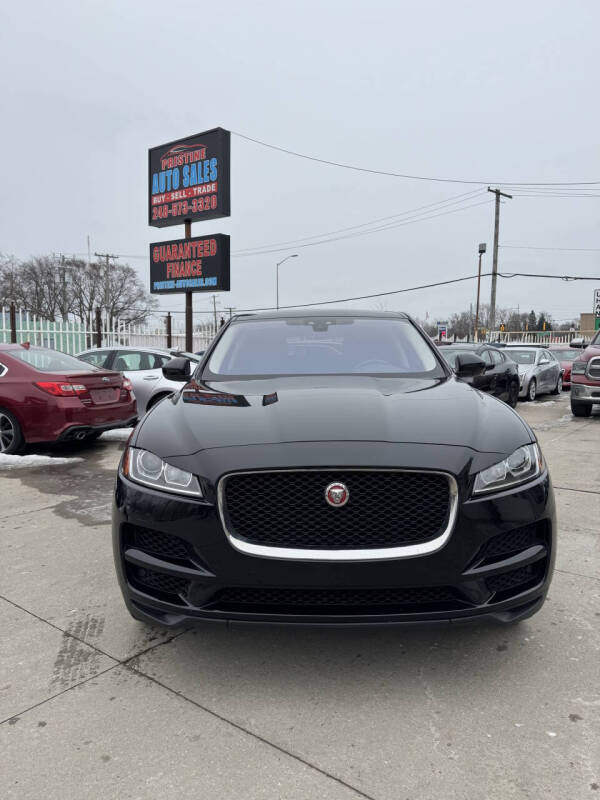 2019 Jaguar F-PACE for sale at PRISTINE AUTO SALES INC in Pontiac MI