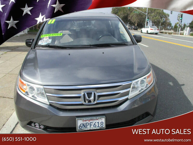 2011 Honda Odyssey for sale at West Auto Sales in Belmont CA