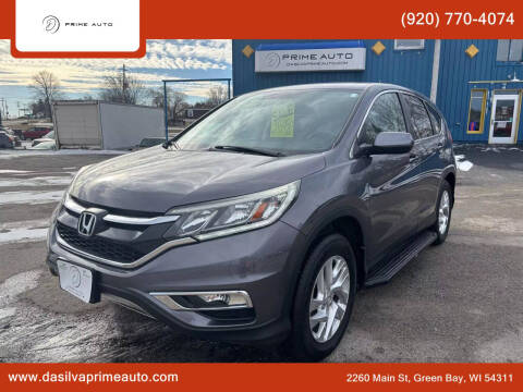 2015 Honda CR-V for sale at Da Silva Prime Auto in Green Bay WI