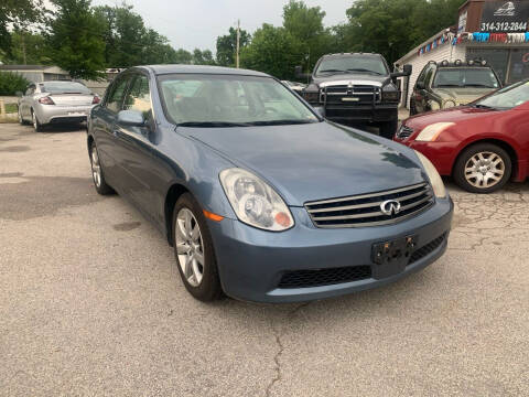 2006 Infiniti G35 for sale at STL Automotive Group in O'Fallon MO