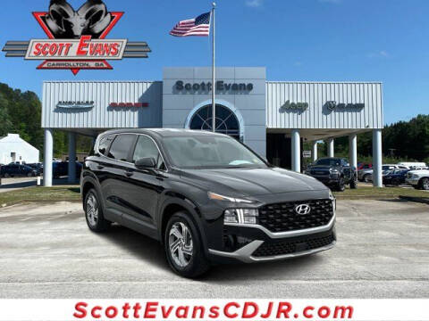 2022 Hyundai Santa Fe for sale at SCOTT EVANS CHRYSLER DODGE in Carrollton GA