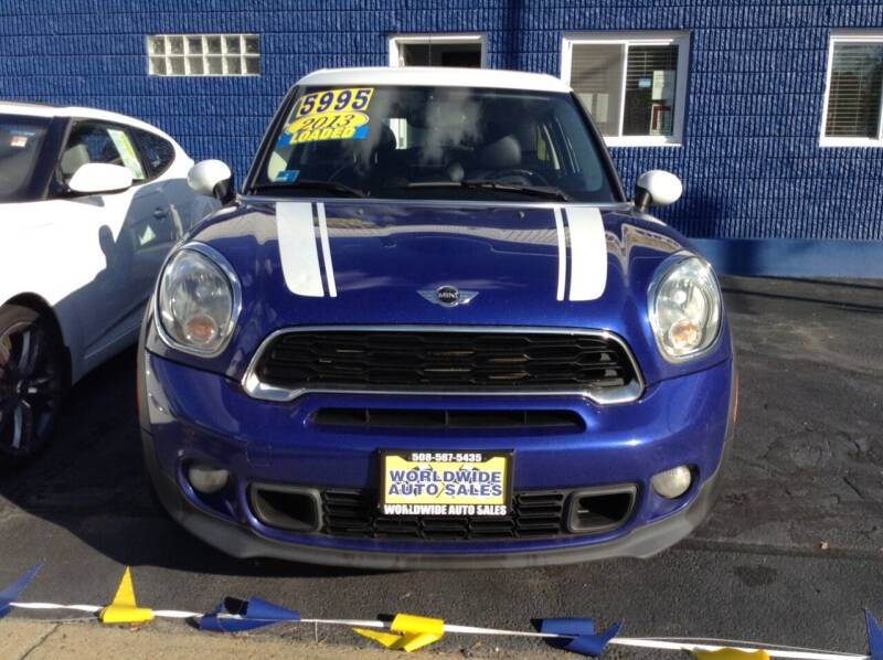 2013 MINI Paceman for sale at Worldwide Auto Sales in Fall River MA