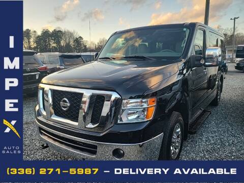 2018 Nissan NV for sale at Impex Auto Sales in Greensboro NC