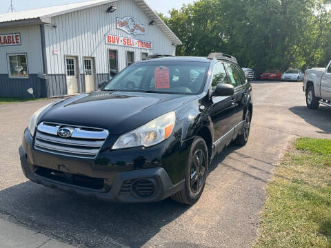 2013 Subaru Outback for sale at Steves Auto Sales in Cambridge MN