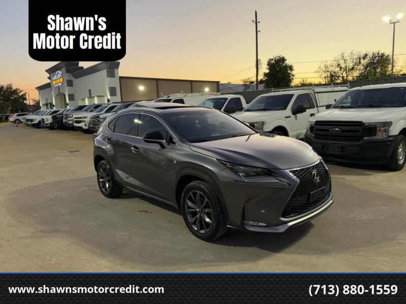 2016 Lexus NX 200t for sale at Shawn's Motor Credit in Houston TX