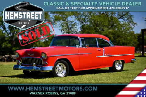 1955 Chevrolet Bel Air for sale at Hemstreet Motors in Warner Robins GA