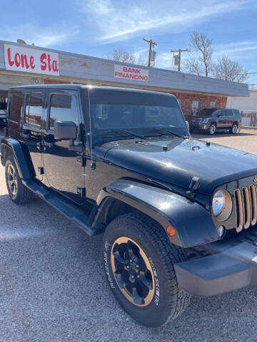 2014 Jeep Wrangler Unlimited for sale at LONE STAR CAR CO in Lubbock TX