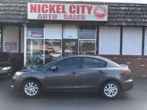 2012 Mazda MAZDA3 for sale at NICKEL CITY AUTO SALES in Lockport NY