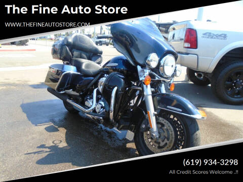 2012 Harley-Davidson FLHTK for sale at The Fine Auto Store in Imperial Beach CA
