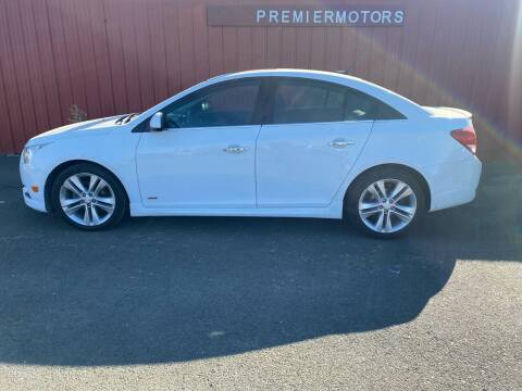 2013 Chevrolet Cruze for sale at PREMIERMOTORS  INC. in Milton Freewater OR