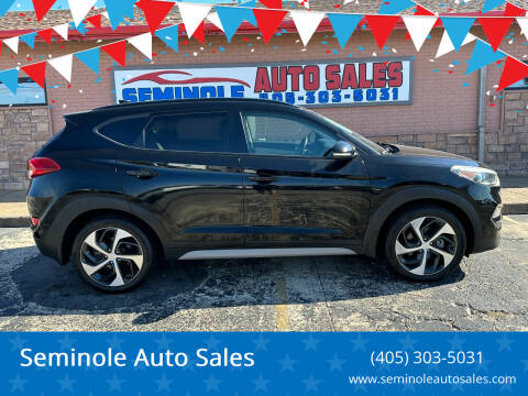 2018 Hyundai Tucson for sale at Seminole Auto Sales in Seminole OK