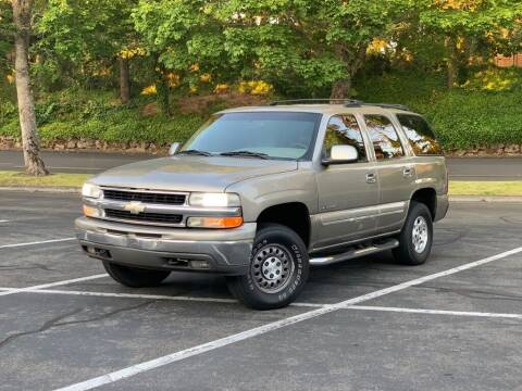 2001 Chevrolet Tahoe for sale at H&W Auto Sales in Lakewood WA