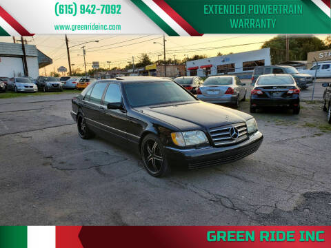 1999 Mercedes-Benz S-Class for sale at Green Ride Inc in Nashville TN