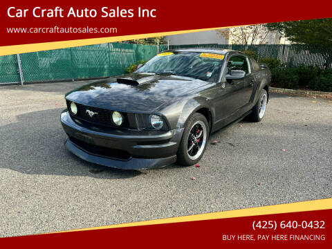 2008 Ford Mustang for sale at Car Craft Auto Sales Inc in Lynnwood WA