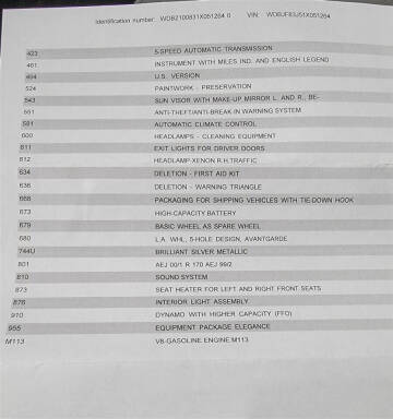 2001 Mercedes-Benz E-Class E 430 4MATIC