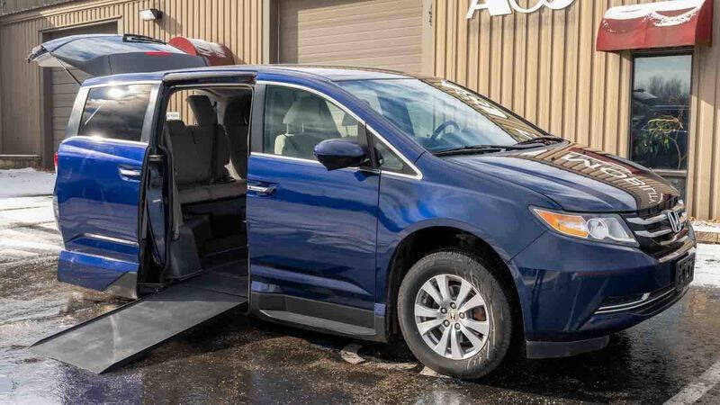 2017 Honda Odyssey for sale at A&J Mobility in Valders WI