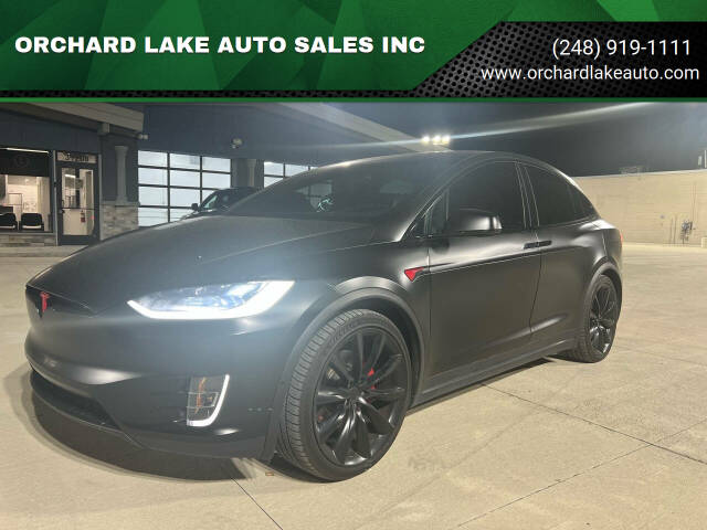 2018 Tesla Model X for sale at ORCHARD LAKE AUTO SALES INC in Farmington Hills, MI