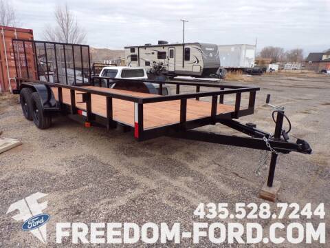2022 FF OFFROAD 7x18 Tandem Axle Utility for sale at Freedom Ford Inc in Gunnison UT
