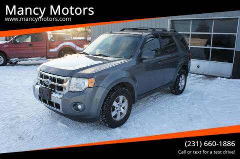 2011 Ford Escape for sale at Mancy Motors in Mancelona MI