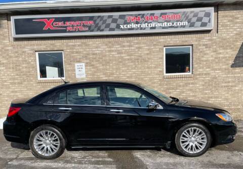 2012 Chrysler 200 for sale at Xcelerator Auto LLC in Indiana PA