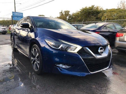2016 Nissan Maxima for sale at Prestige Auto Sales Inc. in Nashville TN
