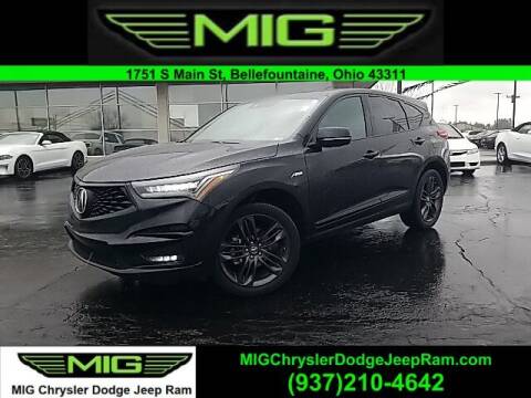 2021 Acura RDX for sale at MIG Chrysler Dodge Jeep Ram in Bellefontaine OH