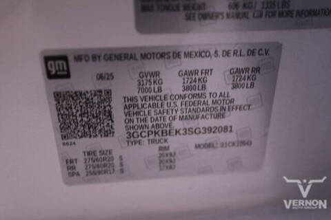 2025 Chevrolet Silverado 1500